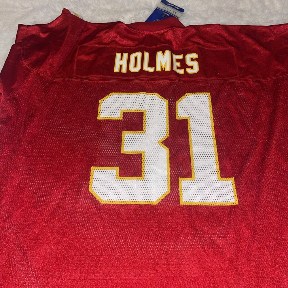 VTG Kansas City Chiefs Priest Holmes NFL Equipment Reebok Jersey 3XL New W/Tag - Picture 2 of 4